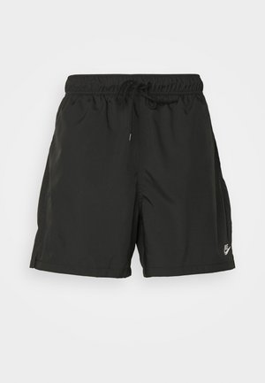 Sorte shorts med elastisk talje og snørret. Fremstillet af letvægtsmateriale, som har sidelommer og et lille logo på benet.