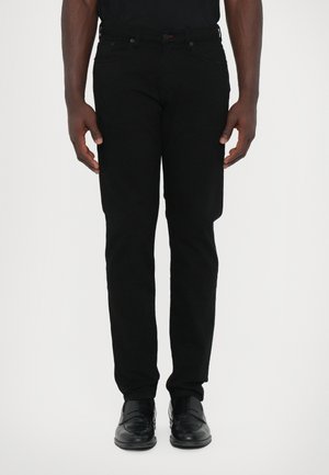 Straight leg jeans - black