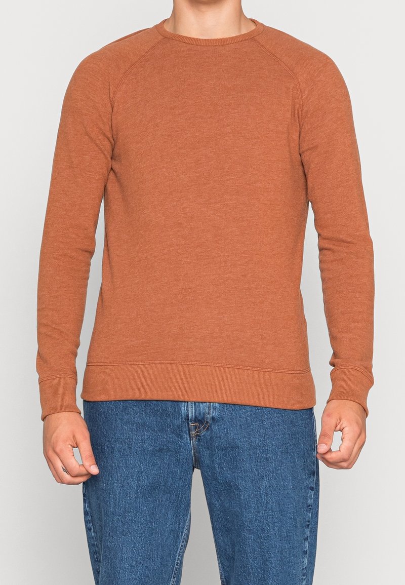 Denham Stickad tröja - orange