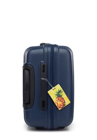 WITTCHEN MEDIUM SUITCASE WITH LUGGAGE TAG FROM ABS - Wheeled suitcase - dark blue