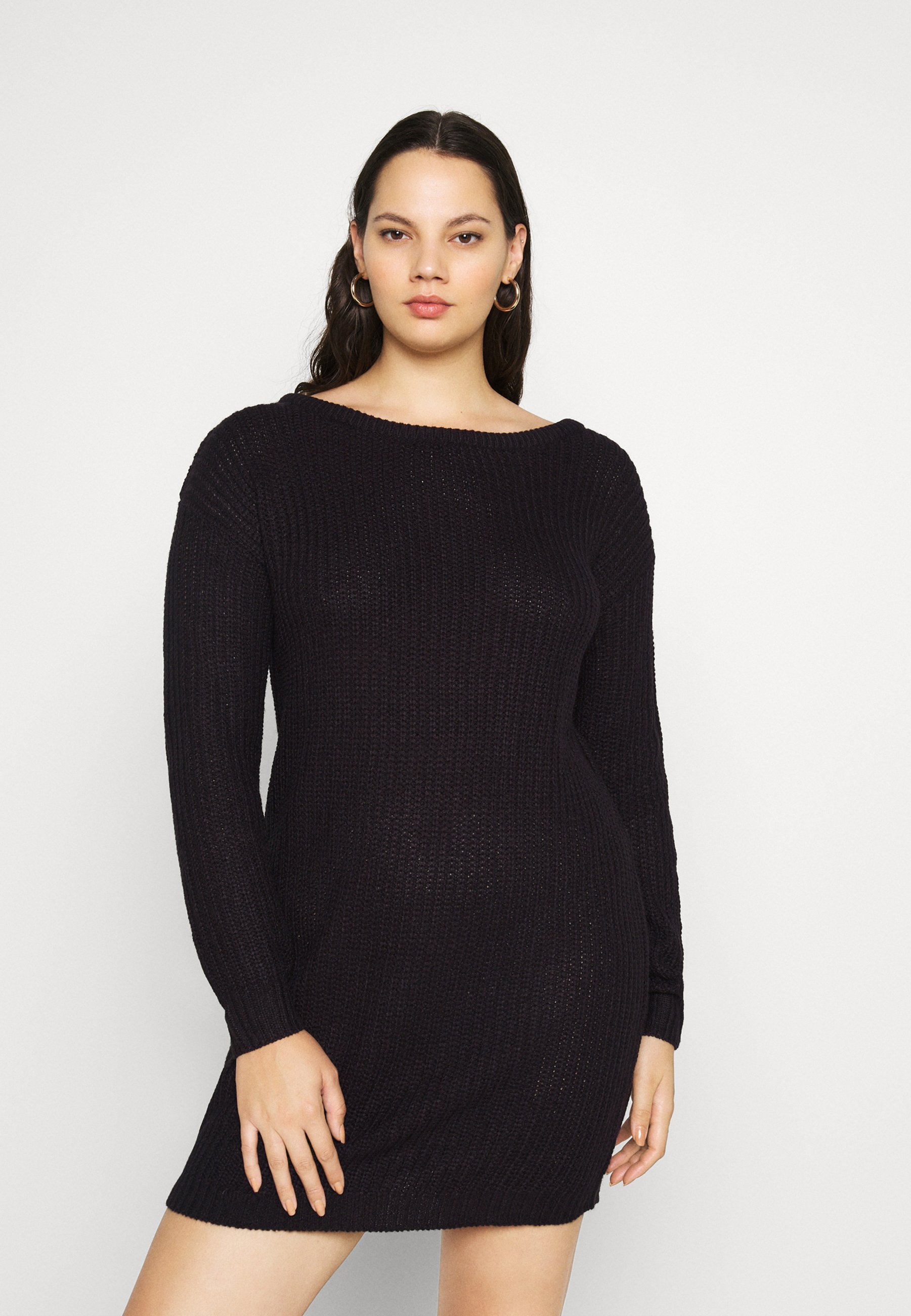 plus size jean jumper dress