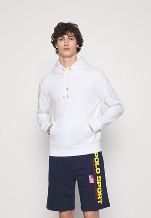 DOUBLE HOODIE - Bluza - white