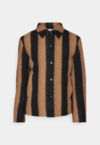 VOICE - Lichte jas - black/taupe