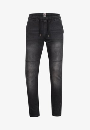 INDICODE JEANS, INDICODE JEANS FABRIZIO - Slim fit jeans - vintage black