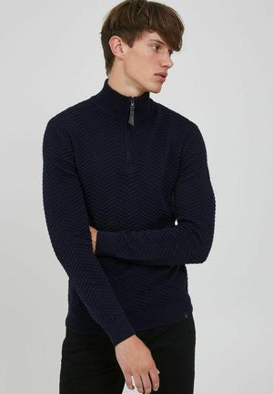 IDBANJAMON - Strickpullover - navy