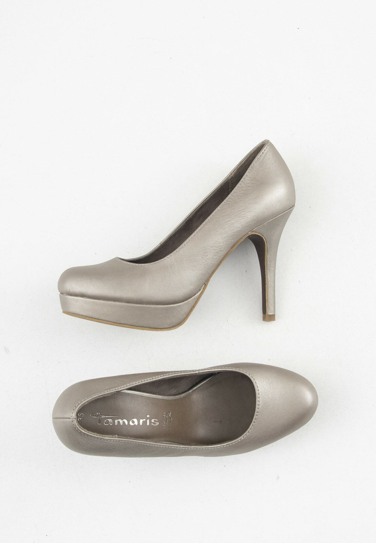 Tamaris Scarpe con plateau - grey/grigio - Zalando.it