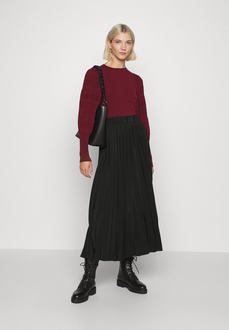 Monki Falda - solid/negro - Zalando.es