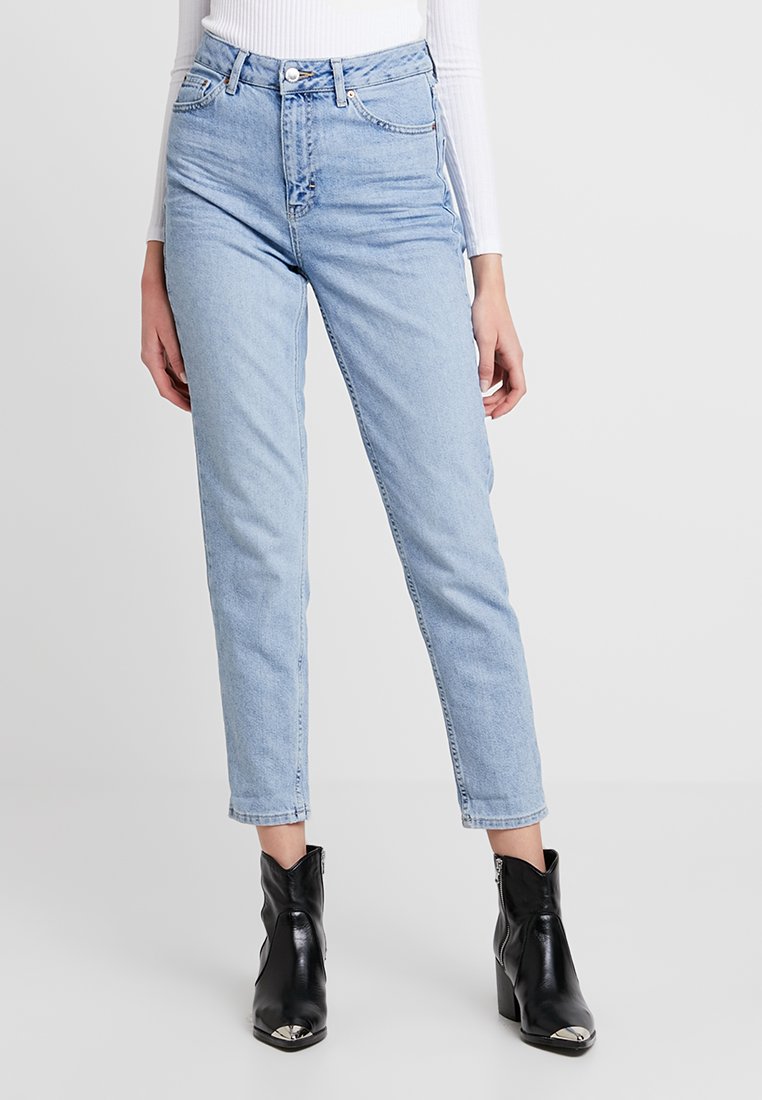 bleach premium mom jeans topshop