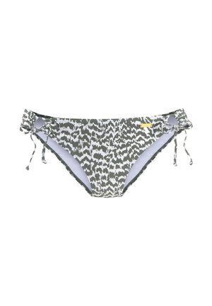Bikini-Hose - oliv bedruckt