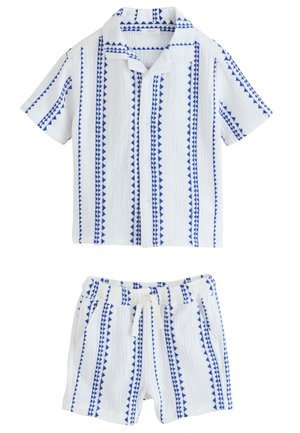 SET - Rövidnadrágok - white blue stripe