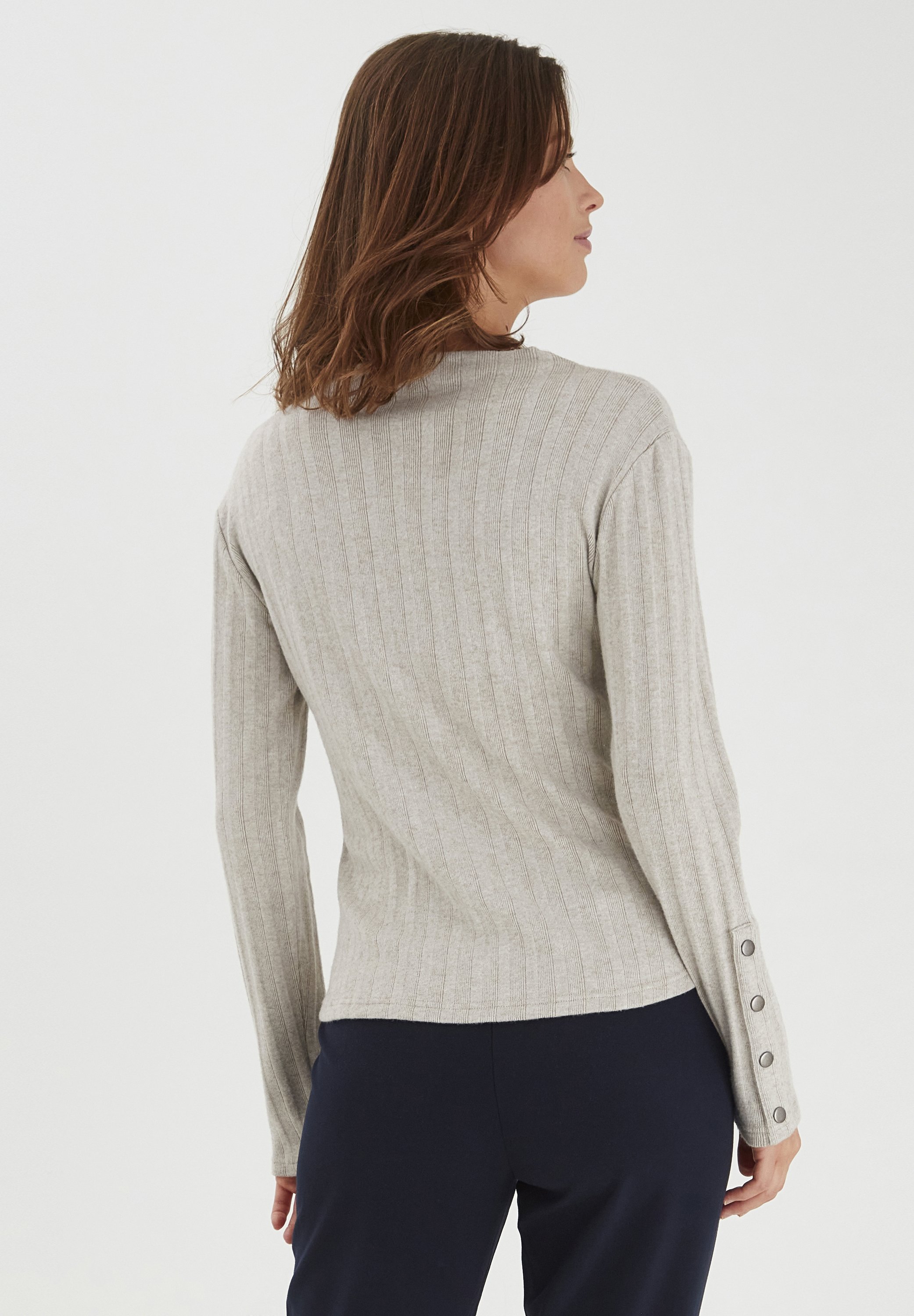 b.young BYRalaya - Jumper - oyster melange/light grey