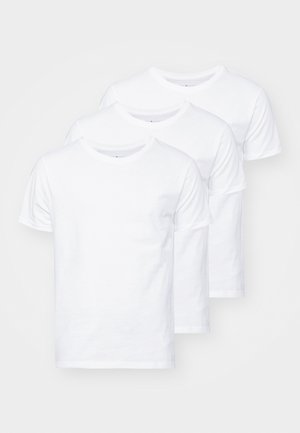 Tommy Hilfiger SIGNATURE TEE 3 PACK - Caraco - white