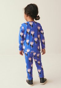 Next STANDARD - Tajice-hlače - blue pink flower