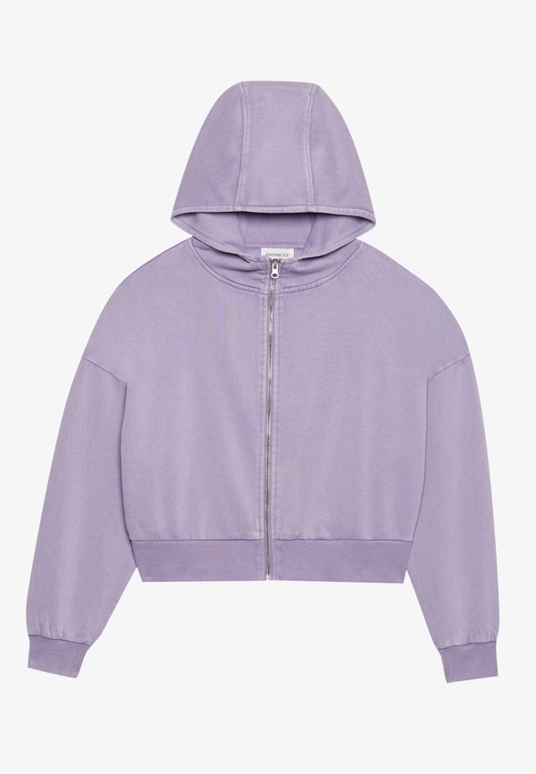 Zip-up sweatshirt - purple4