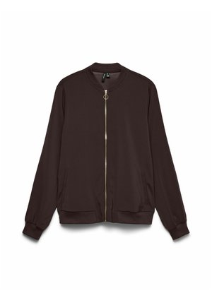Vero Moda, VMCOCO L/S BOMBER NOOS - Blouson Bomber - chocolate torte