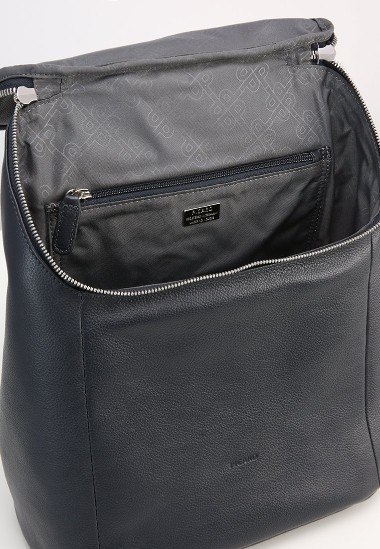 PICARD Cuir Sac à dos Luis Backpack Ocean Bleu marine