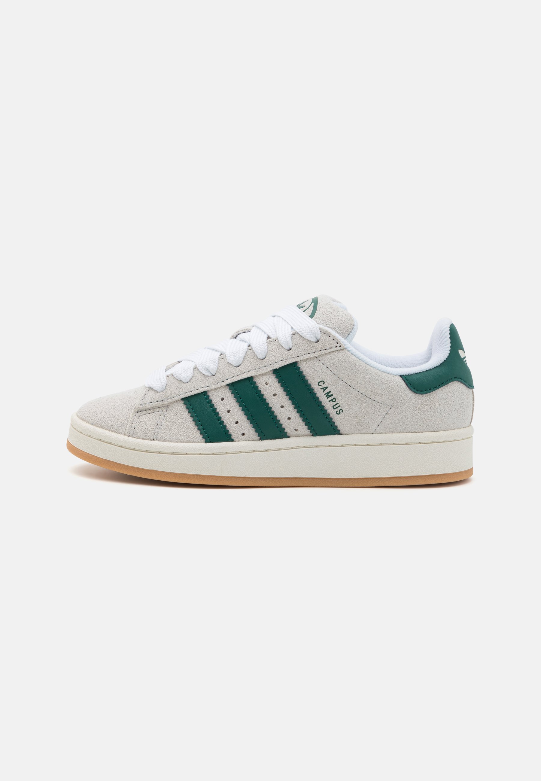 adidas Originals CAMPUS - Sneaker low - crystal white/core white/collegiate  green/wei - Zalando.at