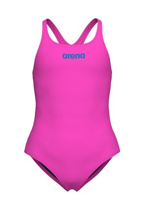 Arena TEAM SWIM PRO SOLID - Costume da bagno - shocking pink-blue river