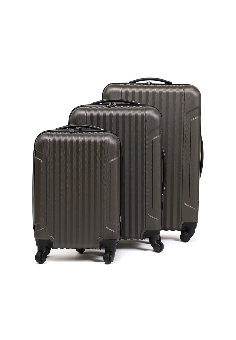 MISAKO TURBO 3 PACK - Sada zavazadel - khaki