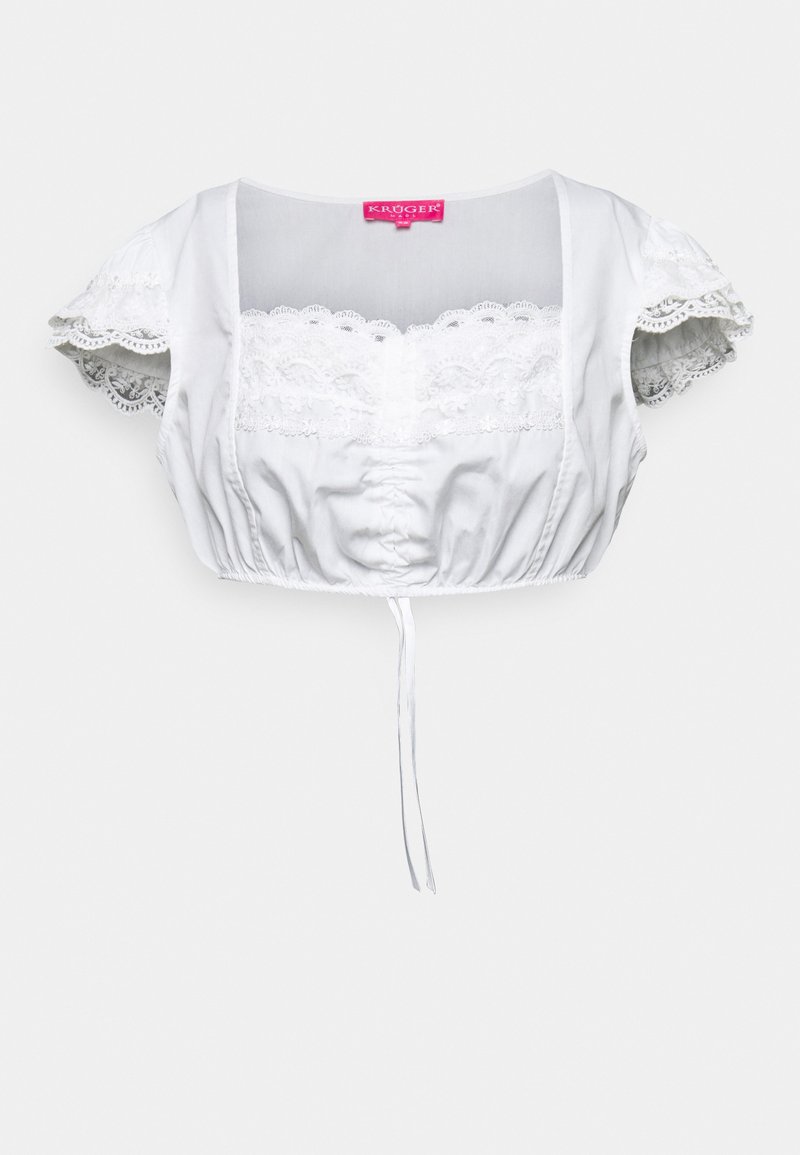 Krüger Dirndl Blouse wit Krüger Dirndl Blouse wit
