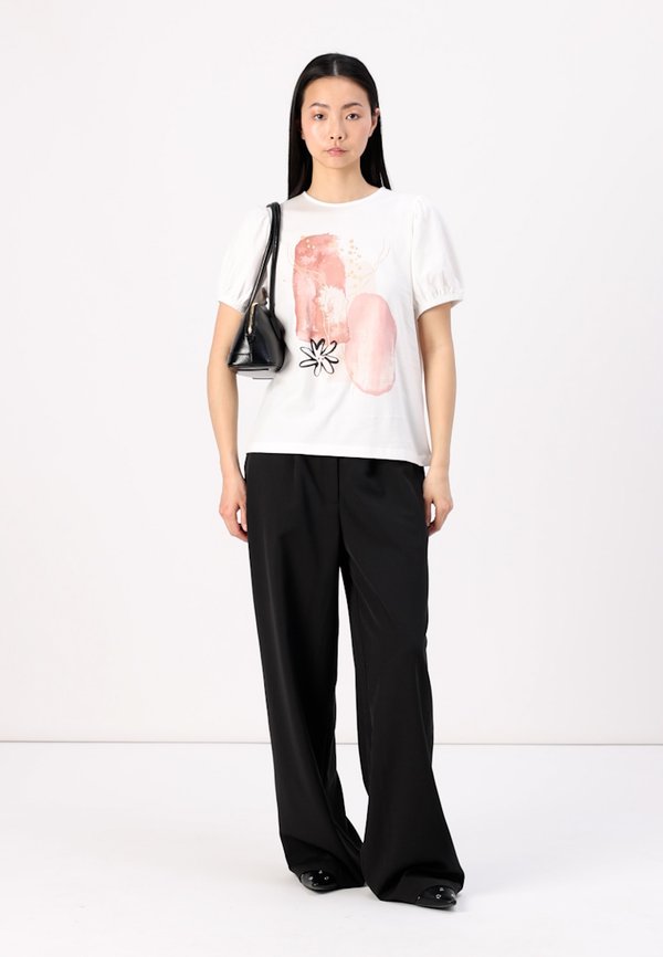 VIVULLE O NECK - Print T-shirt3