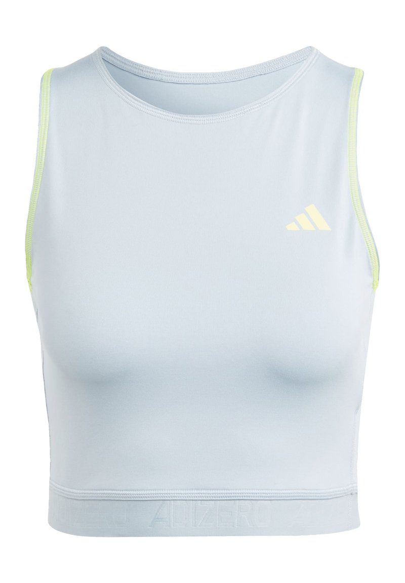 adidas performance Top lichtblauw
