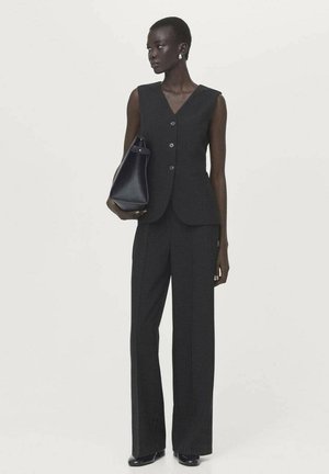 SET - Pantalones - black