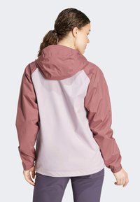adidas Terrex MULTI TWO-LAYER RAIN.RDY - Waterproof jacket - preloved fig   burgundy