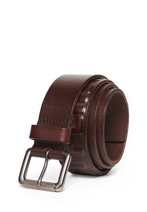 Superdry & Co VINTAGE BRANDED  - Riem - deep brown embossed