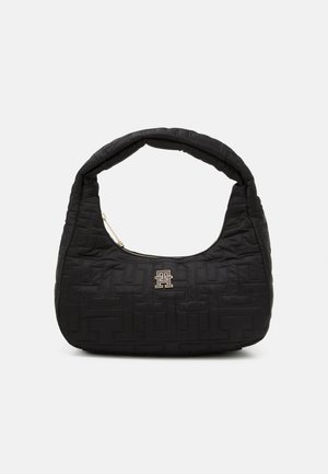 Tommy Hilfiger CHIC SHOULDER - Handtasche - black