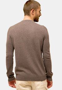 Just Cashmere Giubbotto Bomber - mottled taupe