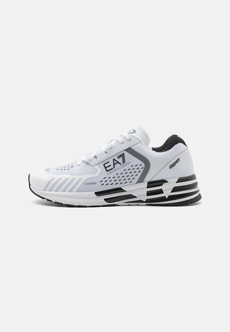 EA7 Emporio Armani CRUSHER DISTANCE UNISEX - Tenisky - white/black