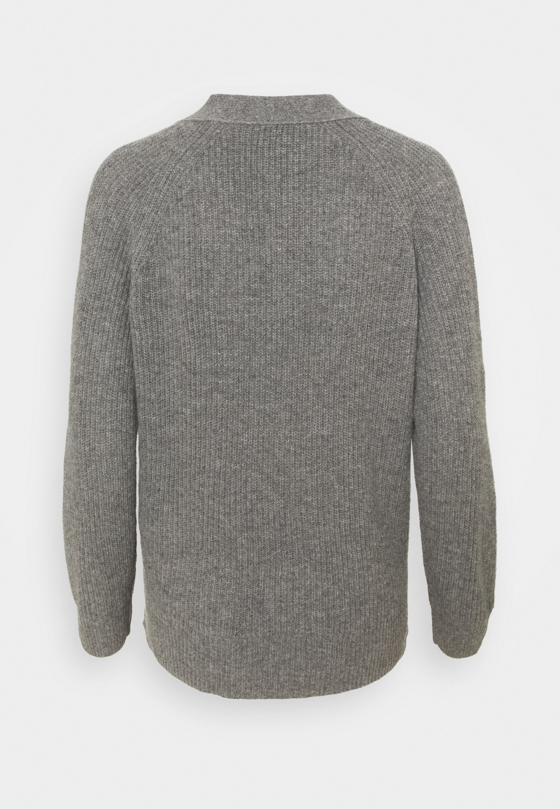 Madewell SOLID JO JO Strickpullover heather grey Madewell FUJI SHERPA LINER JACKET Winterjacke toffeetan
