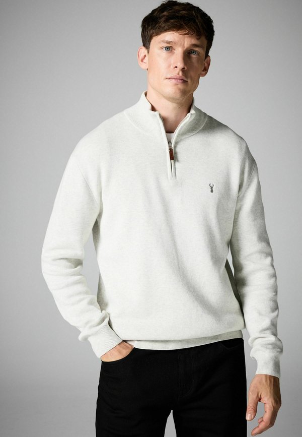 Strickpullover - oatmeal stag