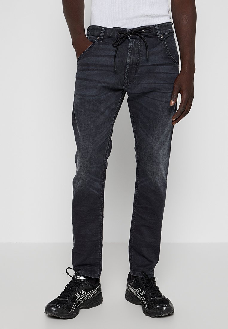 Diesel Straight leg jeans zwart Diesel Straight leg jeans zwart