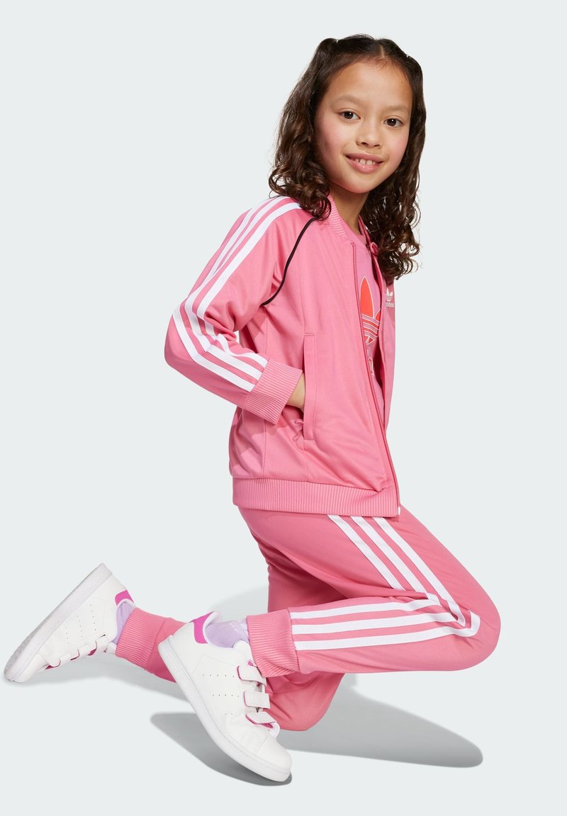 adidas Originals SUPERSTAR Tracksuit pink fusion/pink