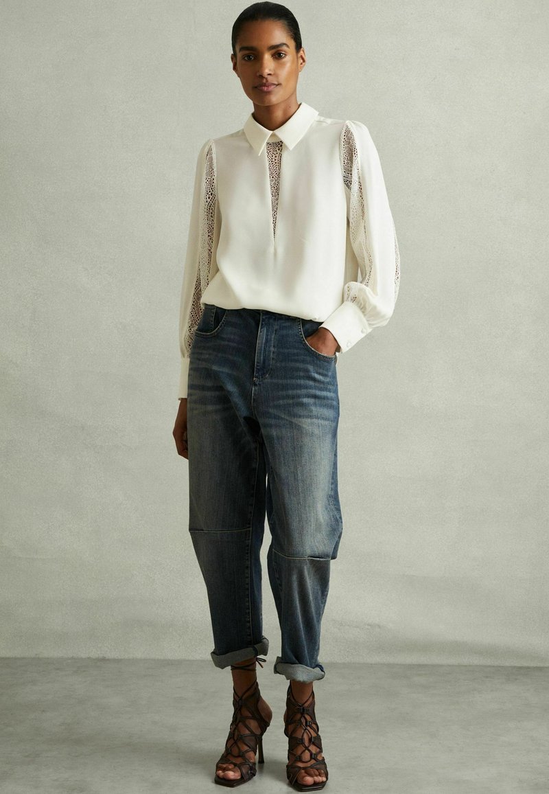 Reiss REGULAR FIT - RENATA - Pusero - cream