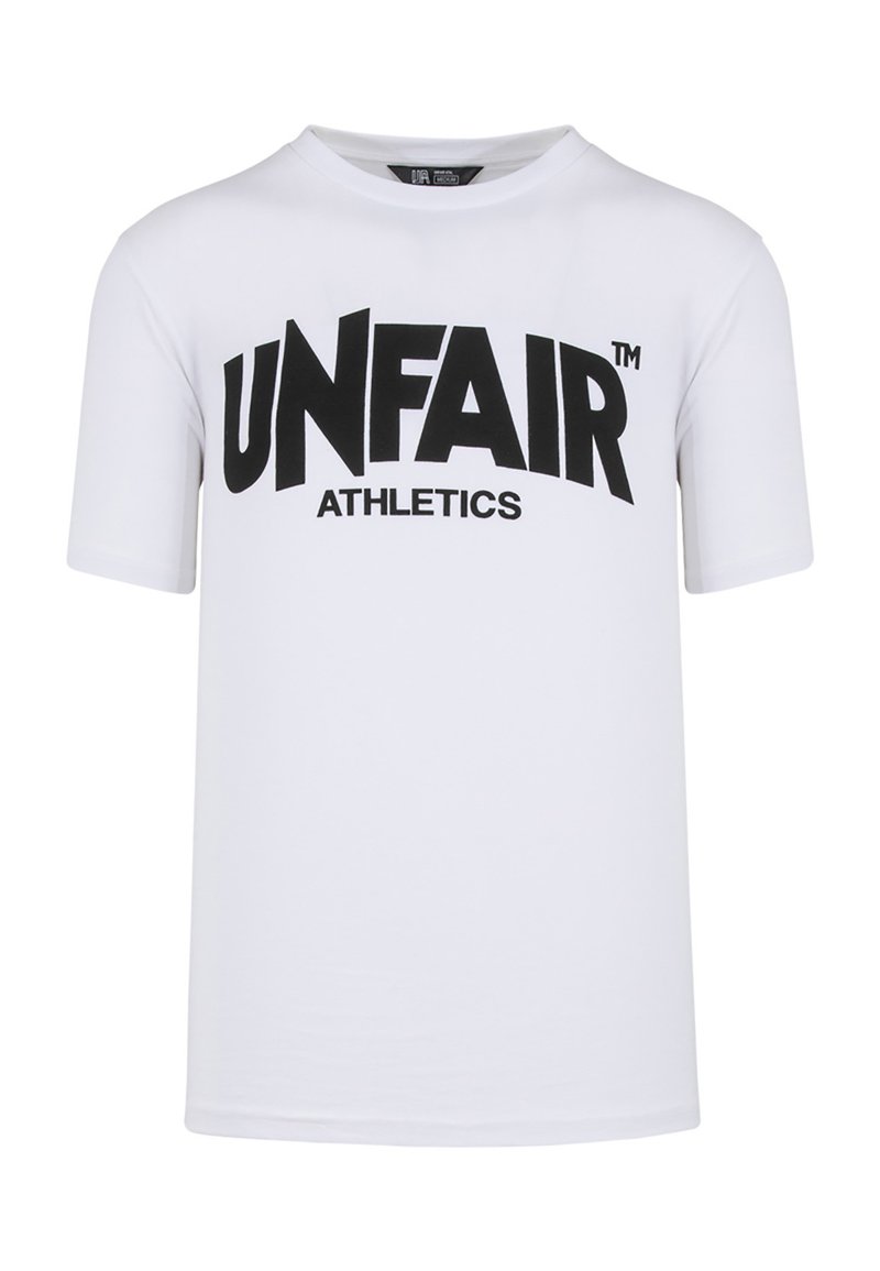 UNFAIR ATHLETICS CLASSIC LABEL - T-shirt med print - weiß