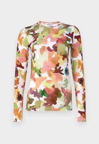 MILA LONGSLEEVED - T-shirt à manches longues - brown/multi-coloured