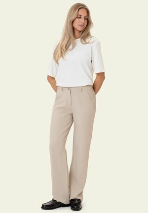 SIGNATUREIC - Nohavice - beige