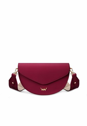 TRICIA - Taška s příčným popruhem - wine red