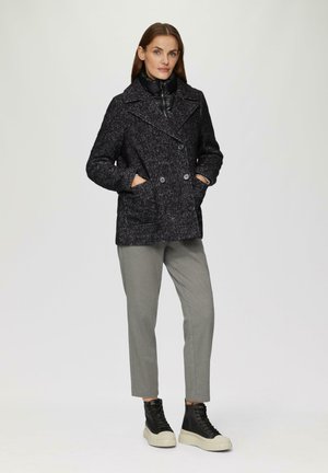Short coat - schwarz