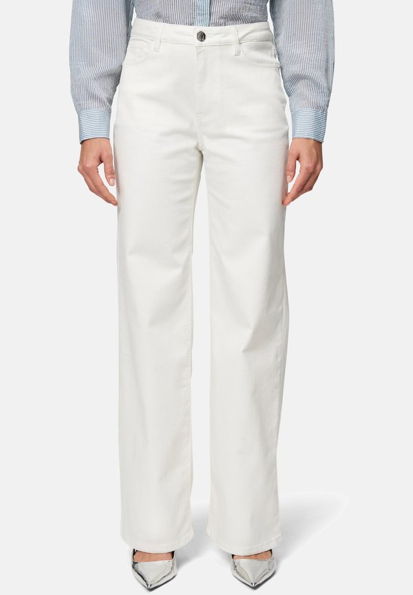 WEITES - Flared Jeans - cream denim