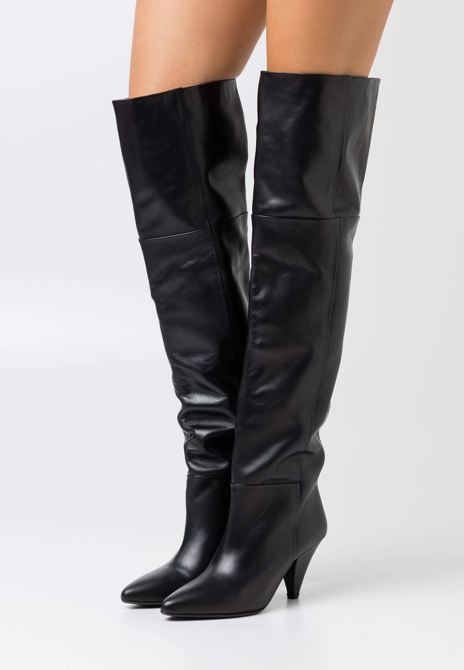 Samsøe Samsøe MYRASSA BOOT Overkneeskor black Zalando.se Samsøe Samsøe MYRASSA BOOT Klassiska stövlar black