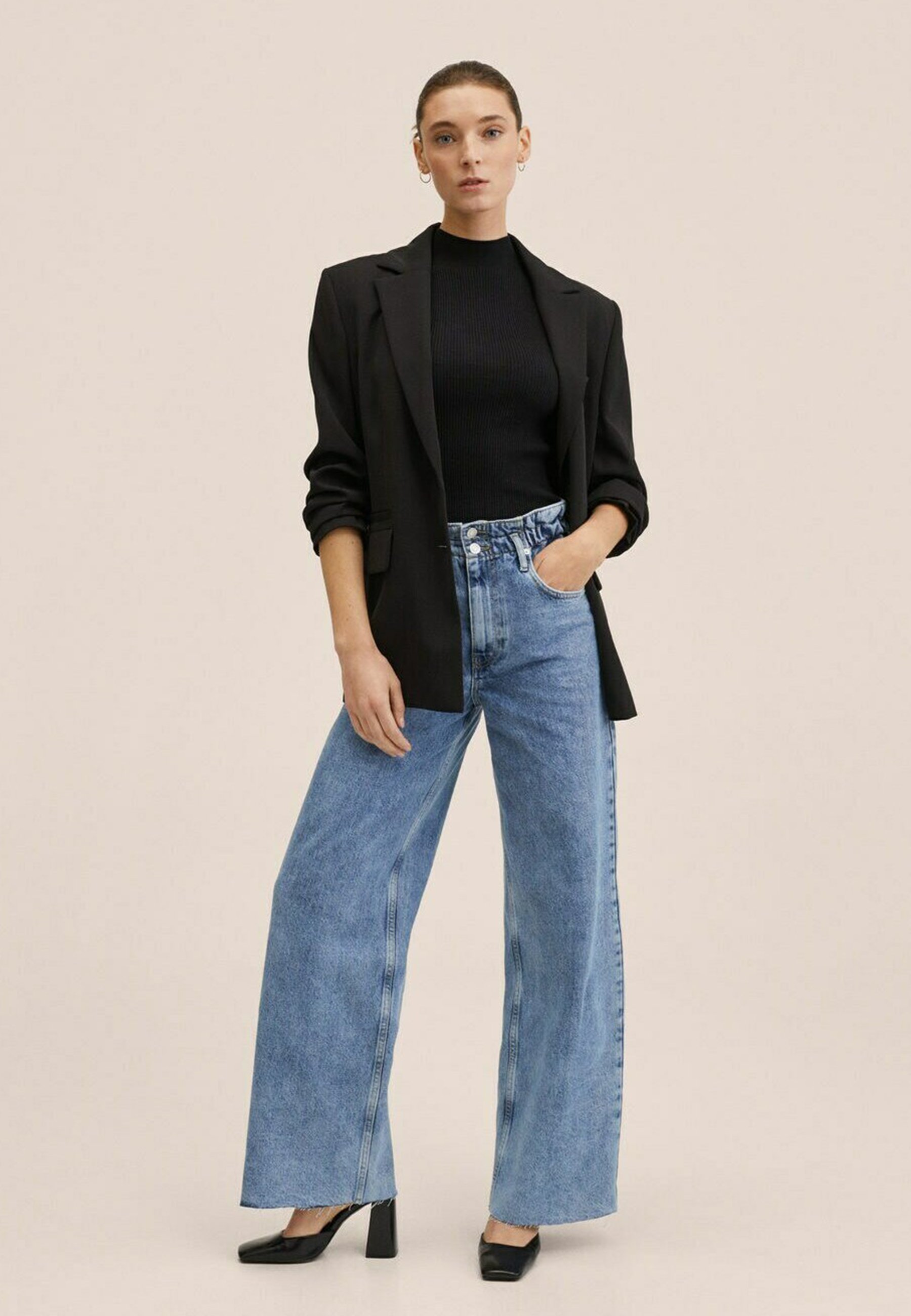 Mango MARCELA - Jeans a zampa - bleu moyen/blu - Zalando.it
