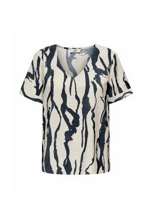 T-Shirt print - beige