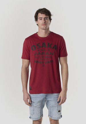 SHORT SLEEVE  - Camiseta estampada - rojo   red