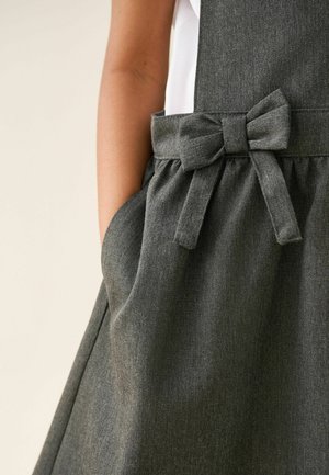 Next, REGULAR FIT - BOW WAIST SCHOOL PINAFORE DRESS - Hverdagskjole - grey