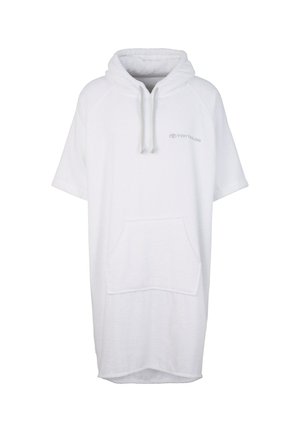 TOM TAILOR SURFPONCHO MIT KAPUZE  - Dressing gown - white