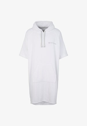 TOM TAILOR SURFPONCHO MIT KAPUZE - Dressing gown - white